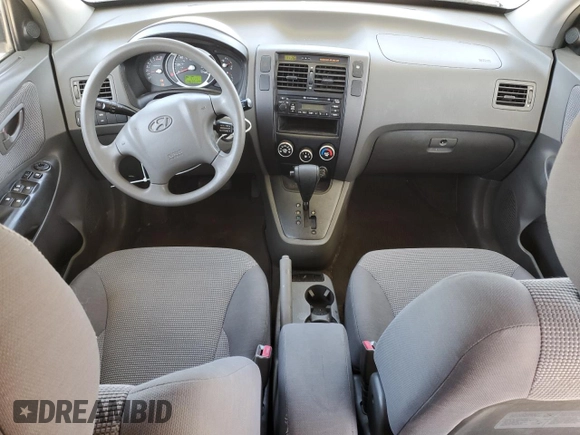 2006 Hyundai Tucson GL with VIN KM8JM12B46U461583, listed as a Copart auction lot 51854405 with 146,951 mi miles and Salvage Title. Bid and sale history available at carsss.com. Image 8.