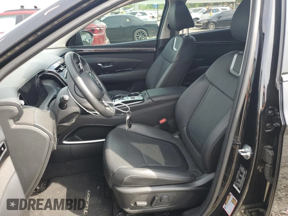 2023 Hyundai Tucson Limited with VIN 5NMJE3AE9PH279105, listed as a Copart auction lot 54303775 with 36,622 mi miles and Salvage title. Bid and sale history available at DreamBid. Image 7.