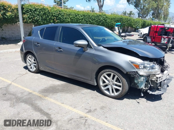 2015 Lexus CT 200h with VIN JTHKD5BH9F2215210, listed as a IAAI auction lot 42266502 with 229,754 mi miles and . Bid and sale history available at DreamBid. Image 1.