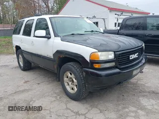 2005 GMC Yukon SLT z VIN 1GKEK13T15J128569, wystawiony jako IAAI lot #42197504 z przebiegiem 242 045 mil mil oraz . Historia ofert i sprzedaży dostępna na DreamBid. Obrazek 1.