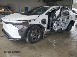 2024 Toyota bZ4X XLE with VIN JTMAAAAAXRA053617, listed as a Copart auction lot 44891775 with 94 mi miles and Salvage Title. Bid and sale history available at carsss.com. Image 1.