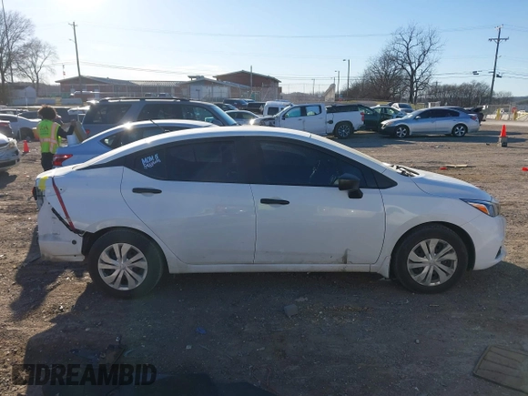 2020 Nissan Versa S with VIN 3N1CN8DV0LL806403, listed as a IAAI auction lot 41678907 with 73,427 mi miles. Bid and sale history available at carsss.com. Image 13.