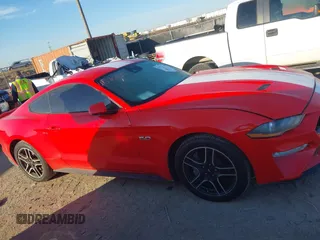 2022 Ford Mustang GT with VIN 1FA6P8CF7N5136548, listed as a IAAI auction lot 41661447 with 18,254 mi miles and . Bid and sale history available at DreamBid. Image 14.