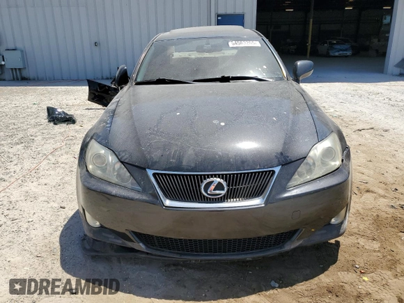 2006 Lexus IS 250 with VIN JTHBK262665022280, listed as a Copart auction lot 54563265 with 196,580 mi miles and Salvage Title. Bid and sale history available at DreamBid. Image 5.