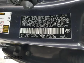 2014 Toyota Prius Four z VIN JTDKN3DU0E0383065, wystawiony jako Copart lot #49497845 z przebiegiem 115 191 mil mil oraz Szkoda całkowita • Salvage title. Historia ofert i sprzedaży dostępna na DreamBid. Obrazek 12.