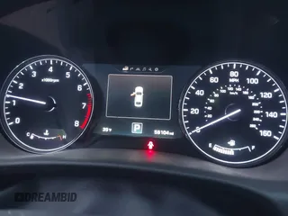 2015 Hyundai Genesis 3.8L with VIN KMHGN4JE5FU028777, listed as a IAAI auction lot 41222805 with 58,104 mi miles. Bid and sale history available at carsss.com. Image 7.