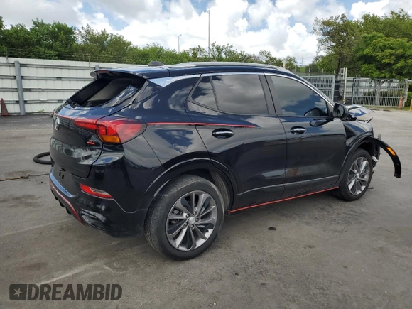 2021 Buick Encore GX Preferred with VIN KL4MMBS2XMB099625, listed as a Copart auction lot 64941115 with 82,928 mi miles and Non repairable. Bid and sale history available at DreamBid. Image 3.