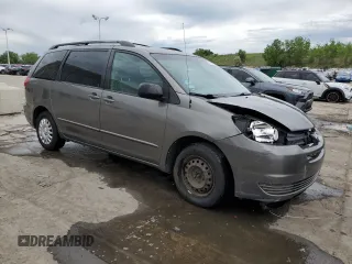 2005 Toyota Sienna CE with VIN 5TDZA23C05S241485, listed as a Copart auction lot 59056785 with 257,902 mi miles and Salvage title. Bid and sale history available at DreamBid. Image 4.