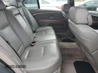 2003 BMW 7 Series 745Li with VIN WBAGN63403DR13949, listed as a Copart auction lot 81795894 with 109,828 mi miles and Salvage Title. Bid and sale history available at DreamBid. Image 10.