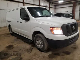 2019 Nissan NV Cargo S z VIN 1N6BF0KM6KN805981, wystawiony jako Copart lot #46591835 z przebiegiem 164 540 mil mil oraz Tytuł czysty. Historia ofert i sprzedaży dostępna na DreamBid. Obrazek 4.