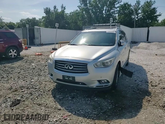 2014 Infiniti QX60 with VIN 5N1AL0MM2EC504690, listed as a Copart auction lot 62055565 with 120,316 mi miles and Salvage title. Bid and sale history available at DreamBid. Image 14.