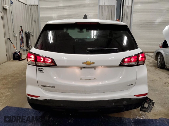 2022 Chevrolet Equinox LS z VIN 3GNAXSEV3NS116543, wystawiony jako Copart lot #51323205 z przebiegiem 59 389 mil mil oraz Szkoda całkowita • Salvage title. Historia ofert i sprzedaży dostępna na DreamBid. Obrazek 6.