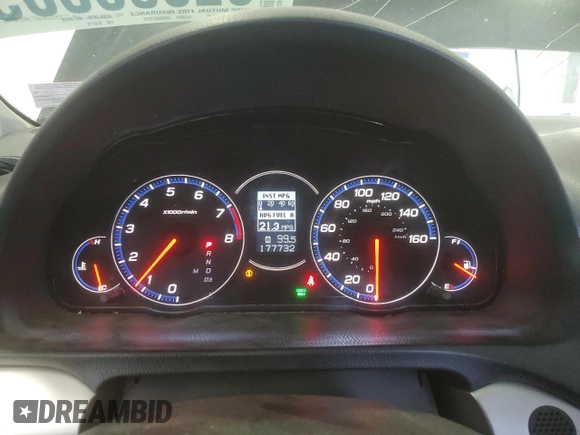 2008 Acura TSX Nav with VIN JH4CL96918C010219, listed as a Copart auction lot 62650535 with 177,732 mi miles and Salvage title. Bid and sale history available at DreamBid. Image 9.