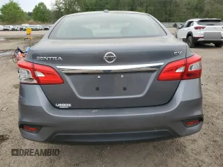 2019 Nissan Sentra SV with VIN 3N1AB7AP7KL626396, listed as a Copart auction lot 51130995 with 93,772 mi miles and Salvage Title. Bid and sale history available at carsss.com. Image 6.