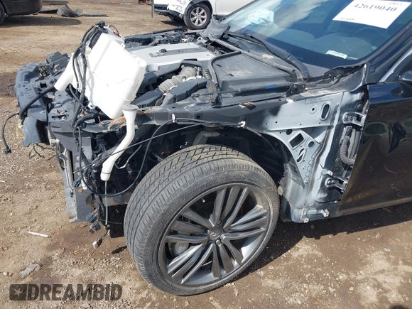 2014 Infiniti Q50 Premium with VIN JN1BV7AR0EM705304, listed as a IAAI auction lot 42619040 with 81,848 mi miles and . Bid and sale history available at DreamBid. Image 18.