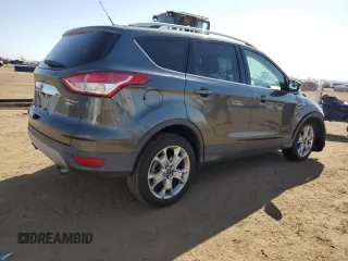2016 Ford Escape Titanium with VIN 1FMCU9J96GUC63384, listed as a Copart auction lot 52255725 with 136,869 mi miles and Salvage Title. Bid and sale history available at carsss.com. Image 3.