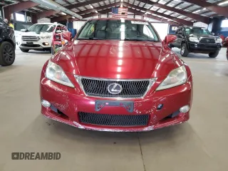 2012 Lexus IS 250 C z VIN JTHFF2C29C2526040, wystawiony jako Copart lot #87149204 z przebiegiem 153 211 mil mil oraz Czysty tytuł • Clean title. Historia ofert i sprzedaży dostępna na DreamBid. Obrazek 5.