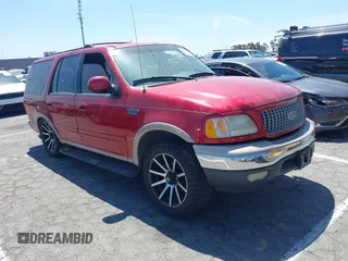1999 Ford Expedition XLT with VIN 1FMRU17LXXLC35575, listed as a IAAI auction lot 42820162 with 166,172 mi miles and . Bid and sale history available at DreamBid. Image 1.