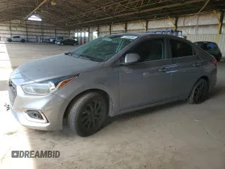 2021 Hyundai Accent SE with VIN 3KPC24A63ME138257, listed as a Copart auction lot 58985834 with 35,414 mi miles and Salvage Title. Bid and sale history available at carsss.com. Image 1.