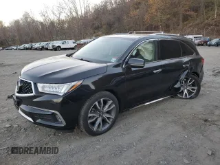 2020 Acura MDX w/Advance/Entertainment Pkg with VIN 5J8YD4H92LL000426, listed as a Copart auction lot 78924894 with 54,340 mi miles and Salvage Title. Bid and sale history available at carsss.com. Image 1.
