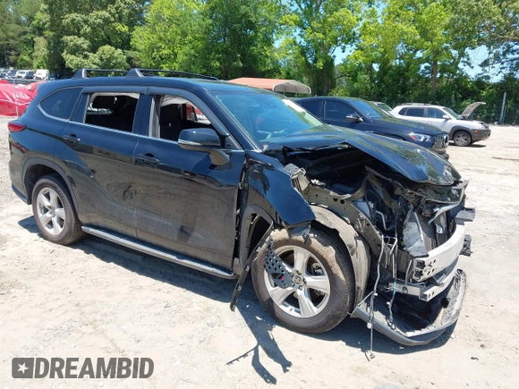 2021 Toyota Highlander L with VIN 5TDZZRAHXMS526743, listed as a IAAI auction lot 42335813 with 79,000 mi miles and . Bid and sale history available at DreamBid. Image 1.