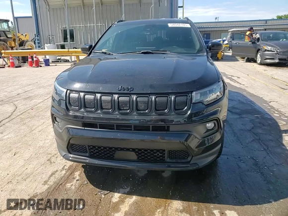 2022 Jeep Compass Latitude with VIN 3C4NJCBB0NT218131, listed as a Copart auction lot 58042105 with 45,475 mi miles and Salvage title. Bid and sale history available at DreamBid. Image 15.