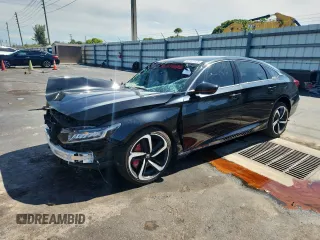2020 Honda Accord Sport with VIN 1HGCV1F30LA011649, listed as a Copart auction lot 62131125 with Not provided miles and Clean title. Bid and sale history available at DreamBid. Image 1.