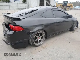2002 Acura RSX Type S with VIN JH4DC53062C025583, listed as a Copart auction lot 80973534 with 207,624 mi miles and Salvage Title. Bid and sale history available at carsss.com. Image 3.