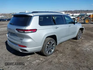 2021 Jeep Grand Cherokee Overland with VIN 1C4RJKDG0M8122002, listed as a IAAI auction lot 41748944 with 88,336 mi miles and . Bid and sale history available at DreamBid. Image 4.