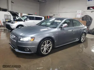 2012 Audi S4 Premium Plus with VIN WAUDGAFL0CA033810, listed as a Copart auction lot 86992444 with 91,305 mi miles and Salvage Title. Bid and sale history available at carsss.com. Image 1.