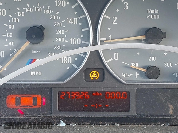 2002 BMW 3 Series M3 with VIN WBSBR934X2EX23550, listed as a IAAI auction lot 41321304 with 273,926 mi miles. Bid and sale history available at carsss.com. Image 16.