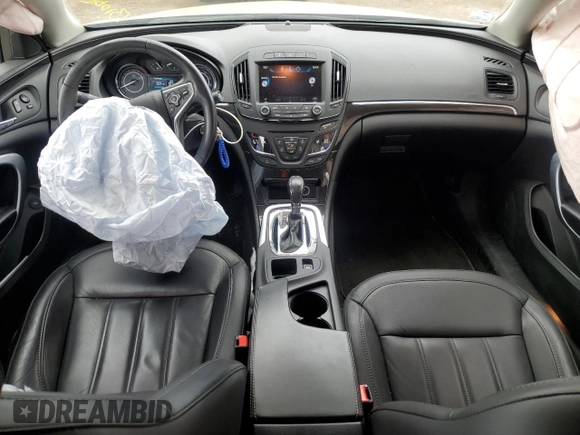 2015 Buick Regal with VIN 2G4GK5EXXF9127005, listed as a Copart auction lot 58827695 with 59,636 mi miles and Salvage title. Bid and sale history available at DreamBid. Image 8.