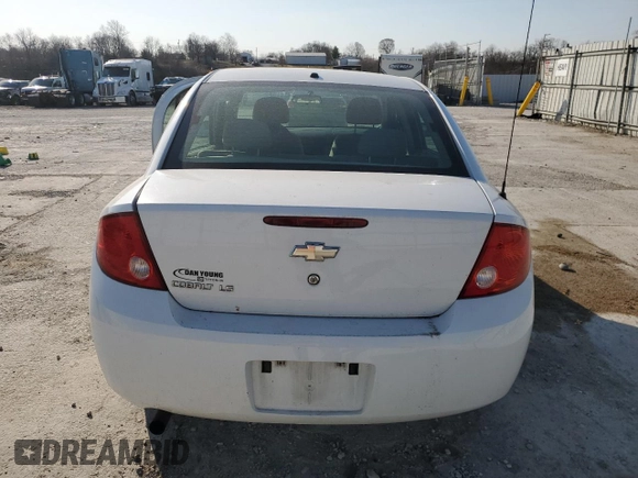 2008 Chevrolet Cobalt LS with VIN 1G1AK58F887174642, listed as a Copart auction lot 48591385 with 224,435 mi miles and Salvage Title. Bid and sale history available at DreamBid. Image 6.