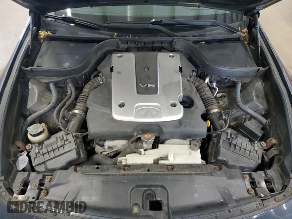 2011 Infiniti G25 x with VIN JN1DV6AR9BM452272, listed as a Copart auction lot 56738105 with 190,056 mi miles and Salvage title. Bid and sale history available at DreamBid. Image 11.