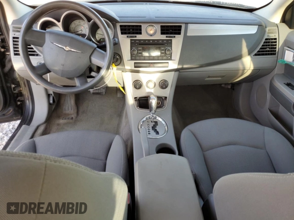 2007 Chrysler Sebring Touring with VIN 1C3LC56R37N568655, listed as a Copart auction lot 53829365 with 213,781 mi miles and Salvage Title. Bid and sale history available at DreamBid. Image 8.