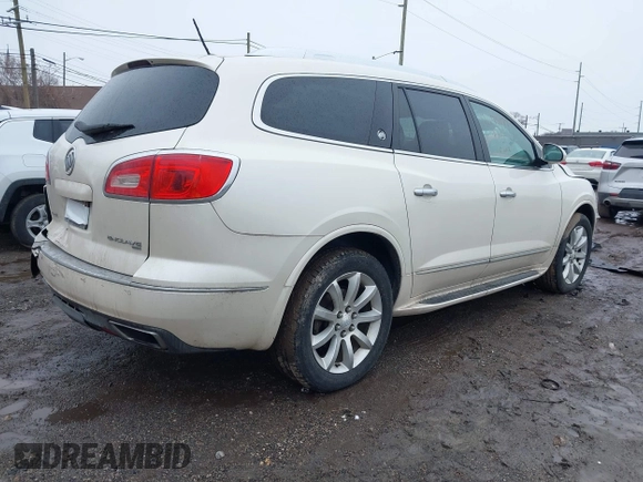 2014 Buick Enclave Premium with VIN 5GAKVCKD9EJ139266, listed as a IAAI auction lot 41675177 with 69,369 mi miles and . Bid and sale history available at DreamBid. Image 4.