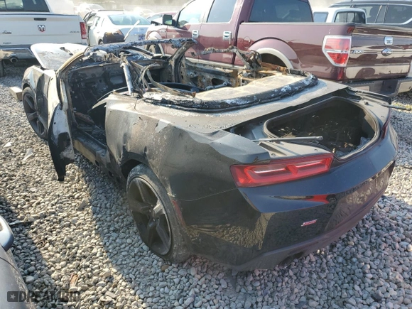 2017 Chevrolet Camaro 1SS with VIN 1G1FF3D71H0141567, listed as a Copart auction lot 63172254 with 0 mi miles and Non Repairable. Bid and sale history available at carsss.com. Image 2.