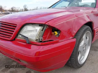 1997 Mercedes-Benz SL-Class with VIN WDBFA67F2VF142244, listed as a IAAI auction lot 41823242 with Not Provided miles. Bid and sale history available at carsss.com. Image 12.