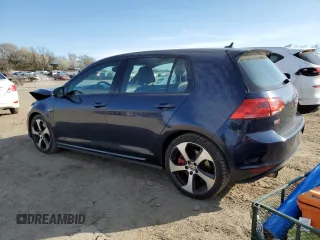 2016 Volkswagen Golf GTI SE w/Performance Pkg with VIN 3VW547AU7GM049754, listed as a Copart auction lot 47627794 with 55,337 mi miles. Bid and sale history available at carsss.com. Image 2.
