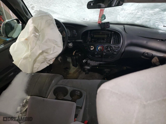 2005 Toyota Tundra SR5 with VIN 5TBBT44165S468421, listed as a Copart auction lot 44428845 with 0 mi miles and Salvage Title. Bid and sale history available at carsss.com. Image 8.