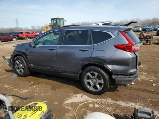 2019 Honda CR-V EX with VIN 5J6RW2H57KL035955, listed as a Copart auction lot 48019615 with 42,107 mi miles and Salvage Title. Bid and sale history available at DreamBid. Image 2.