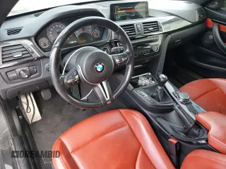 2017 BMW M4 with VIN WBS3R9C58HK708973, listed as a Copart auction lot 74006423 with 79,844 mi miles. Bid and sale history available at carsss.com. Image 8.