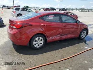 2016 Hyundai Elantra SE with VIN 5NPDH4AE6GH759826, listed as a Copart auction lot 64439635 with 57,043 mi miles and Salvage title. Bid and sale history available at DreamBid. Image 3.
