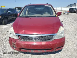2011 Kia Sedona LX with VIN KNDMG4C77B6388700, listed as a Copart auction lot 71572634 with 169,016 mi miles and Salvage Title. Bid and sale history available at carsss.com. Image 5.
