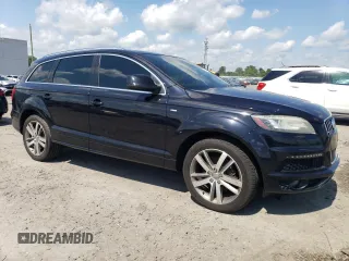 2010 Audi Q7 with VIN WA1DVBFE4AD002548, listed as a Copart auction lot 58854975 with 151,437 mi miles and Salvage title. Bid and sale history available at DreamBid. Image 4.