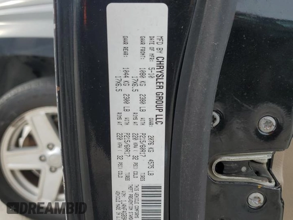 2010 Jeep Patriot Limited with VIN 1J4NF4GB9AD608493, listed as a Copart auction lot 83412974 with 139,011 mi miles and Clean Title. Bid and sale history available at DreamBid. Image 12.