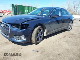 2024 Audi A6 Premium z VIN WAUD3BF23RN039157, wystawiony jako IAAI lot #42027973 z przebiegiem 11 331 mil mil oraz . Historia ofert i sprzedaży dostępna na DreamBid. Obrazek 2.