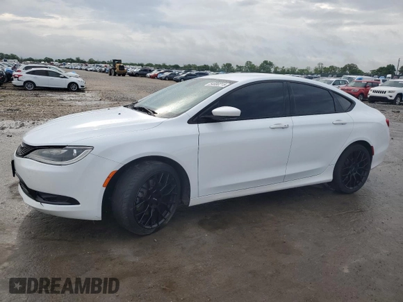 2016 Chrysler 200 S z VIN 1C3CCCBB7GN119699, wystawiony jako Copart lot #54690215 z przebiegiem 172 312 mil mil oraz Szkoda całkowita • Salvage title. Historia ofert i sprzedaży dostępna na DreamBid. Obrazek 1.