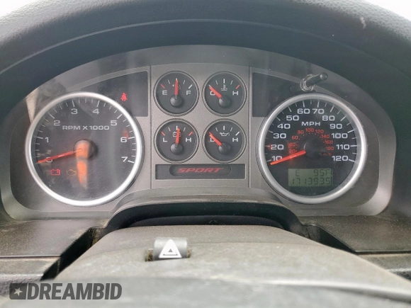 2007 Ford F-150 XLT with VIN 1FTPW12V37KC56675, listed as a Copart auction lot 58372825 with 171,393 mi miles and Clean title. Bid and sale history available at DreamBid. Image 9.