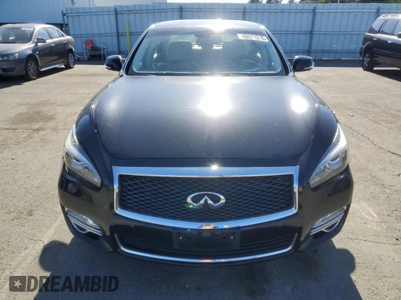 2015 Infiniti Q70 z VIN JN1BY1PR9FM830573, wystawiony jako Copart lot #48071215 z przebiegiem 57 378 mil mil oraz Szkoda całkowita • Salvage title. Historia ofert i sprzedaży dostępna na DreamBid. Obrazek 5.